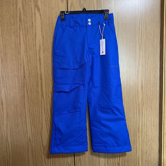 NWT Obermeyer Boy’s Medium (10-12) Brisk Snow Pants Blue - Picture 1 of 11